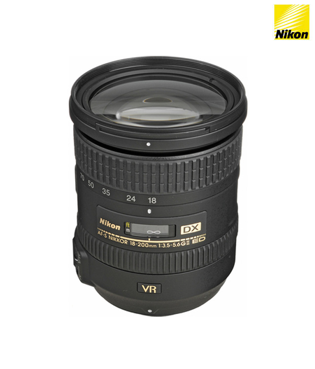 Nikon 18-200 mm VR II f/3.5-5.6G  ED AF-S DX Lens (DX Format)