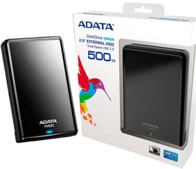Adata 500 GB Wired External Hard Disk Drive