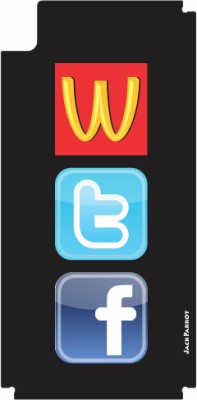 Jack Parrot Wtf 038 for HTC Desire 816 HTC Desire 816 Mobile Skin