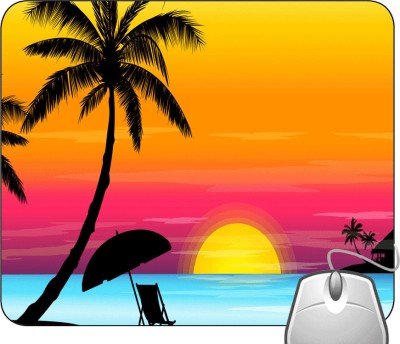 Pinaki Beach Scene Mousepad
