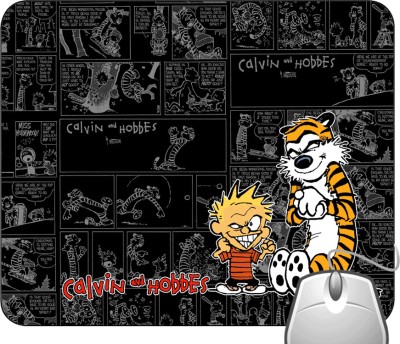 Pinaki Calvin and Hobbes Mousepad