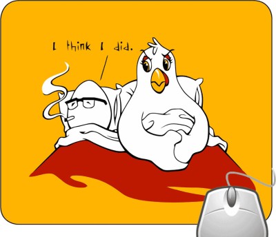 Pinaki Came First The Chicken Or The Egg Mousepad