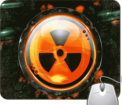 Pinaki Caution Digital Logo Mousepad