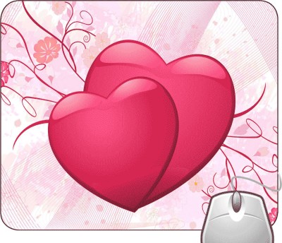 Pinaki Hearts in Love Mousepad