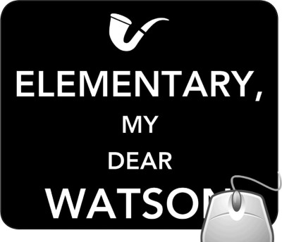 Pinaki Pipe is Elementary Mousepad