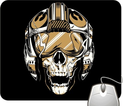 Pinaki Skull The Pilot Mousepad