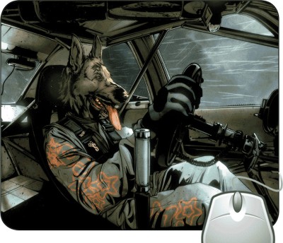 Pinaki Wolf the Driver Mousepad