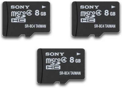 Sony 8 GB MicroSD Card Class 4  Memory Card