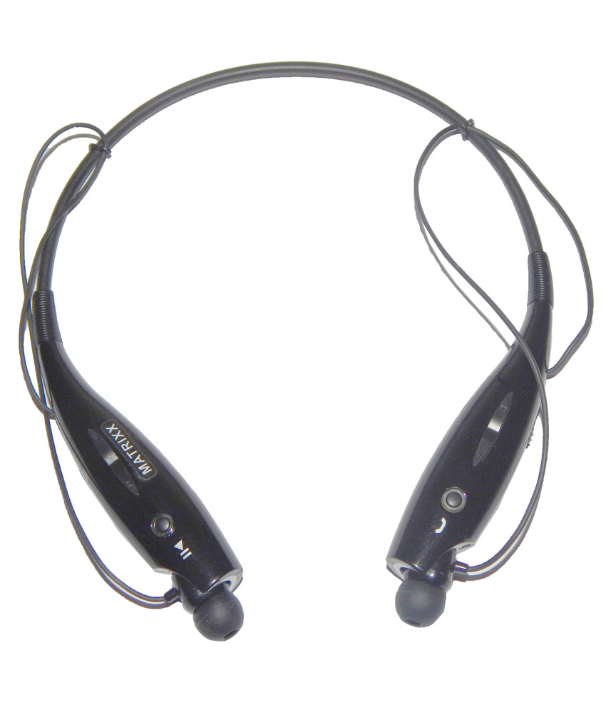 Matrixx Bluetooth Headphones - Black