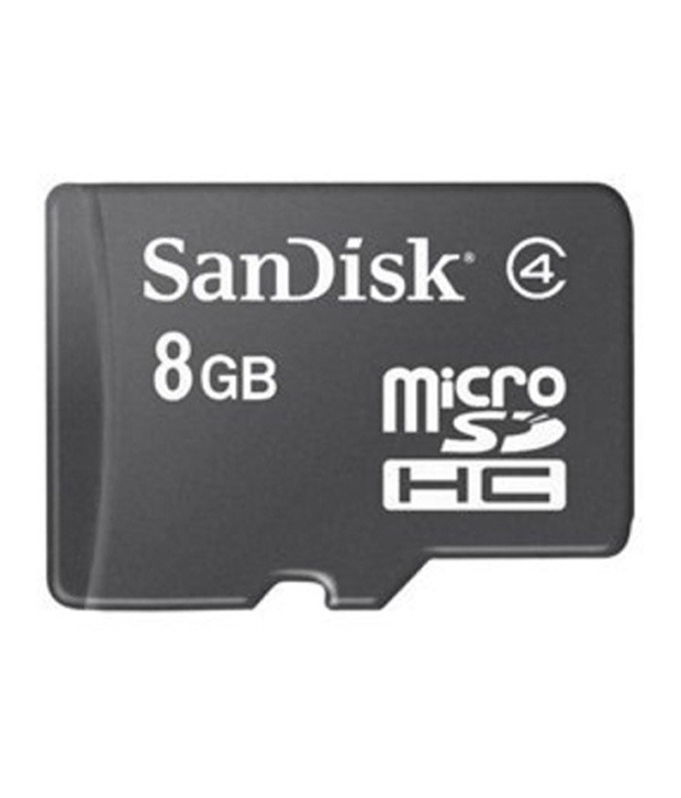 Sandisk 8 Gb Micro Sdhc Card Class 4