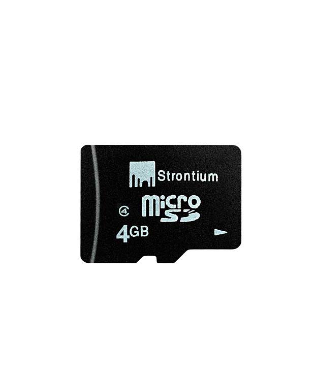 Strontium 4GB MicroSD Card (Class 4)