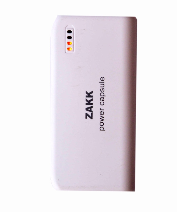 Zakk Pc-5k 5000mah Usb Power Bank - White