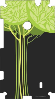 Jack Parrot Flora 007 For Nokia Lumia 620 Nokia Lumia 620
			Mobile Skin