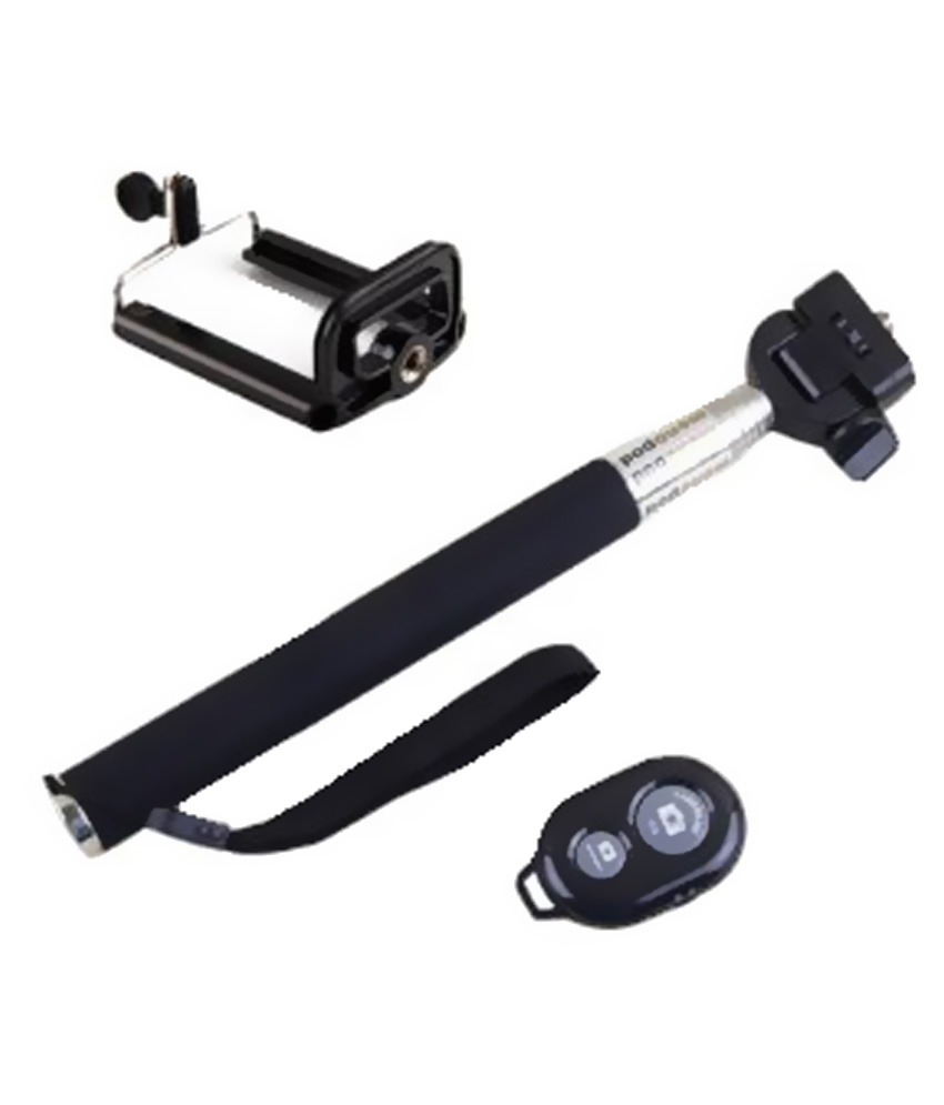 Mpower Z07-1 Bluetooth Remote Selfie Stick - Black