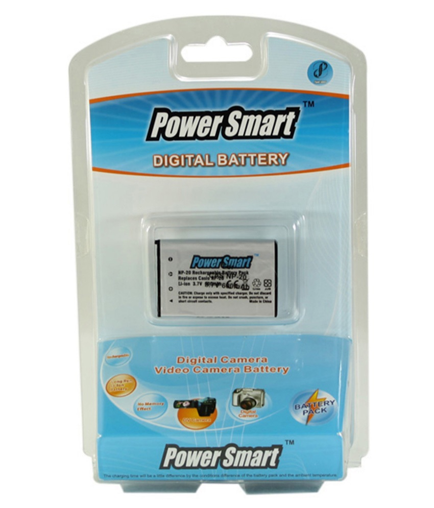 Power Smart 600mah Replacement For Casio Np-20 - White