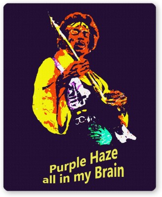 PosterGuy Purple Haze Jimi Hendrix House of Cards Inspired Mousepad