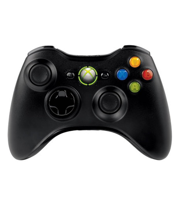 Microsoft Xbox 360 wireless controller for PC with USB receiver
