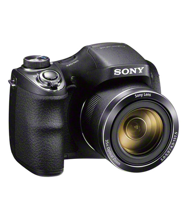 Sony Cybershot DSC-H300 20.1MP Point & Shoot Digital Camera (Black)