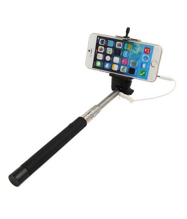 Unique Selfie Stick Monopod For Ios Android - Black