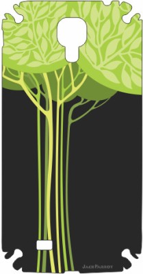 Jack Parrot Flora 007 For Smamsung Galaxy S-4 I-9500 Smamsung Galaxy S-4 i-9500 Mobile Skin