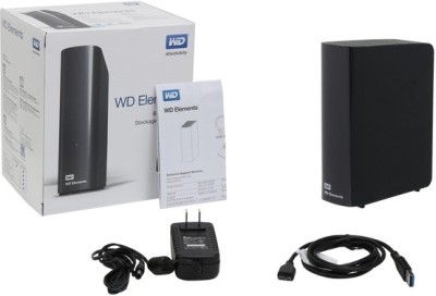 WD WD Elements Basic Storage Stockage Simplement 3 TB Wired External Hard Disk Drive